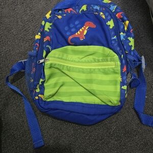 Kids Dinosaur Backpack - Blue and Green